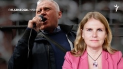 ПіК Свабоды. Навіны 26 кастрычніка. Палітык Мікола Статкевіч. Вядучая Ганна Соўсь. Ілюстрацыйны каляж. 