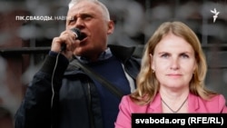 ПіК Свабоды. Навіны 26 кастрычніка. Палітык Мікола Статкевіч. Вядучая Ганна Соўсь. Ілюстрацыйны каляж. 