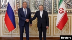 Իրանի և Ռուսաստանի ԱԳ նախարարներ Աբբաս Արաղչի և Սերգեյ Լավրով, Թեհրան, 19-ը հոկտեմբերի, 2026թ.