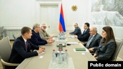 Վարչապետ Նիկոլ Փաշինյանի և Վլադիմիր Եվտուշենկովի հանդիպումը, լուսանկարը՝ Կառավարության լրատվականի 