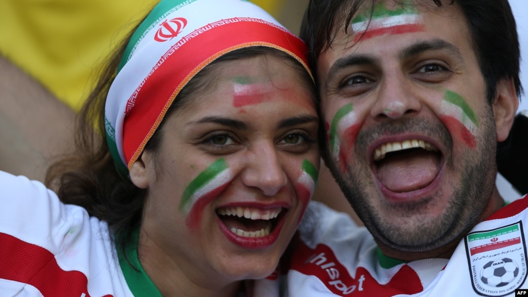 2014-cü ilin Braziliyadakı futbol üzrə Dünya Çempionatından iranlı azarkeşlər