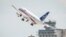 Rusian Sukhoi Superjet 100 airliner takes off for an exhibition flight on July 18, 2017 during the opening day of the annual air show MAKS 2017 in Zhukovsky, some 40 km outside Moscow.