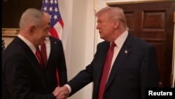 Benyamin Netanyahu və Donald Tramp