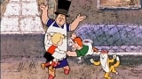 Фрагмент из мультфильма "Карлсон вернулся" производства "Союзмультфильм", 1970 год.