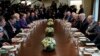 ԱՄՆ նախագահի և մերձբալթյան երեք երկրների ղեկավարների հանդիպումը Սպիտակ տանը, Վաշինգտոն, 3-ը ապրիլի, 2018թ․