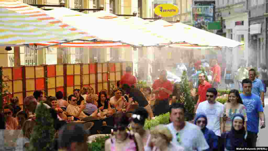 Bosnia and Herzegovina - Sarajevo, summer, high temperatures, heat, illustrative photo, 22Jun2012.