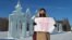 Russia -- protests at detention of Alexei Navalny