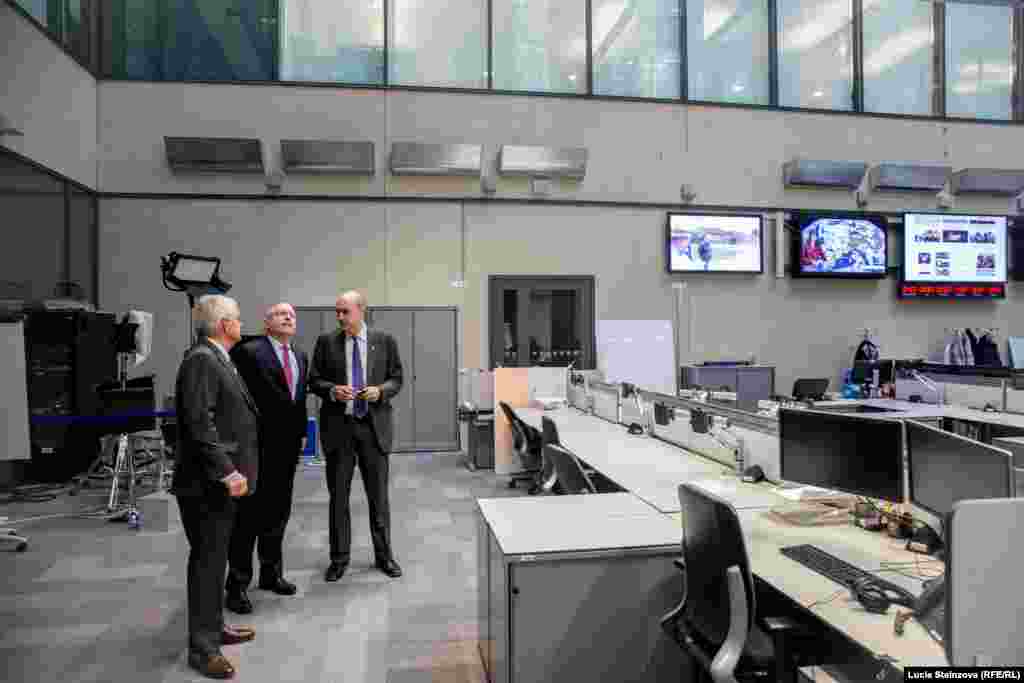 CZECH REPUBLIC – A visit of Acting U.S. Assistant Secretary of State for European and Eurasian Affairs Philip Reeker at RFE/RL on October 31, 2019, RFE/RL’s headquarters, Prague.