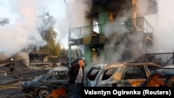 Наслідки завданого 7 жовтня удару по Києву, фото ілюстративне