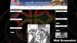 Hakirana stranica Hrvatskog katoličkog radija