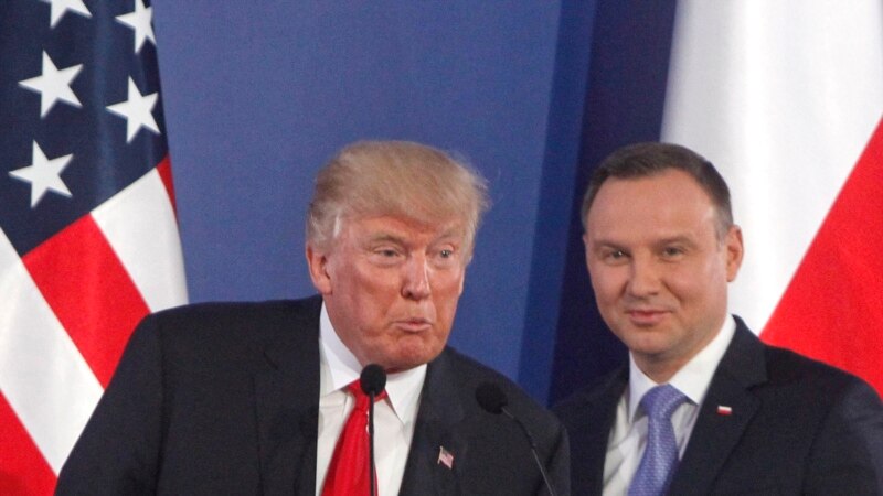 Полскиот претседател Дуда во Вашингтон на разговори со Трамп