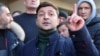Ukrainian presidential candidate Volodymyr Zelenskiy's unorthodox campaign style has helped him rise to the top of the polls. (file photo)
