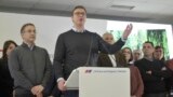 Aleksandar Vučić se obraća naprednjacima nakon beogradskih izbora (mart 2018)