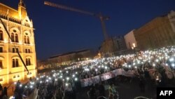 Demonstrație de susținere a Universității Central Europene de la Budapesta, 2 aprilie 2017