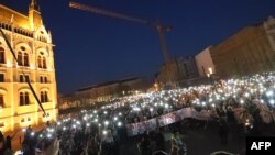 Demonstrație de susținere a Universității Central Europene de la Budapesta, 2 aprilie 2017
