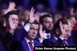 Sorin Grindeanu și Daniel Băluță, candidatul PSD la alegerile parțiale din București, care vor fi organizate peste o lună, pe 7 decembrie 2025.