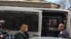 Цветелина Кънева беше изведена в понеделник от сградата на Басейновата дирекция в Пловдив и откарана с полицейски бус