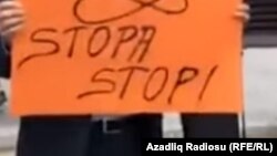 Jurnalistlrin Bakıda aksiyası, 3 may 2019