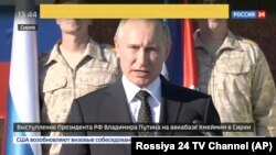 Putin Suriyada. 11 dekabr 2017