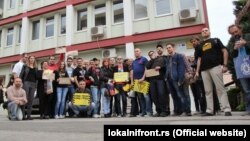 Aktivisti Lokalnog fronta, april 2015, ilustrativna fotografija