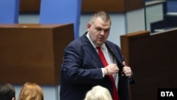 Санкционираният за корупция председател на "ДПС - Ново начало" Делян Пеевски.