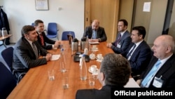 Лондон-премиерот Зоран Заев на средба со претставникот на Стејт Департментот Метју Палмер,26.02.2018