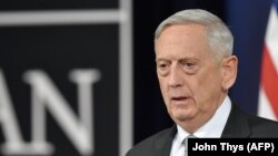 U.S. Defense Secretary Jim Mattis (file photo)