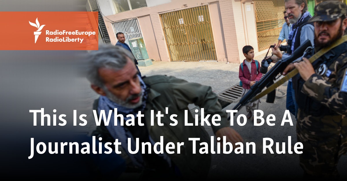 This Is What It's Like To Be A Journalist Under Taliban Rule - Vimarsana News