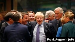 Борис Джонсон на саммите ЕС