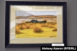 "Арал теңізі" картинасын Кәріпбек Күйіков 1991 жылы салған.