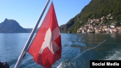 Флаг Швейцарии. Иллюстративное фото