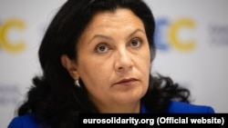 Іванна Климпуш-Цинцадзе, народний депутат від партії «Європейська солідарність»,13 серпня 2019 року
