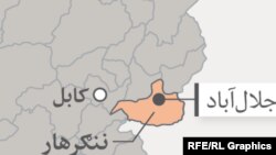 ولایت ننگرهار در نقشه افغانستان