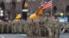 Військові армії США на репетиції параду в Києві з нагоди Дня Незалежності України. Київ, 22 серпня 2018 року