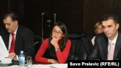 Vanja Ćalović na sjednici Nacionalne komisije za borbu protiv korupcije, 26. oktobar 2011.