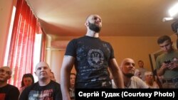 Під час судового розгляду у Мукачеві. 29 травня 2017 року