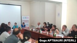 საარჩევნო კოდექსის ცვლილებების პაკეტის განხილვა გორში