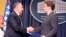 Ministri Bariša Čolak i Nikola Selaković prilikom susreta u Beogradu, 5. septmebar 2013.