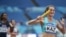 Кванжду универсиадасының үш дүркін чемпионы қазақстандық жеңіл атлет Виктория Зябкина. (Сурет универсиаданың ресми сайтынан алынды).