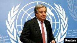 António Guterres, arhif resimi