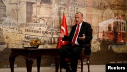 رجب طیب اردوغان در مصاحبه با خبرگزاری رویترز؛ استانبول