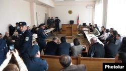 Armenia - A court in Yerevan is about to start the trial of 20 people accused of plotting a coup détat, 2Dec2016.