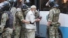 В Симферополе 4 сентября у здания ФСБ на бульваре Франко прошли массовые задержания крымских татар
