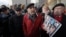 Лев Пономарёв на акции в поддержку обвиняемых по делу "Нового величия", 28 октября 2018 года
