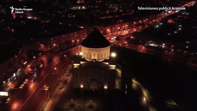 Armenia stinge luminile în comemorarea masacrului din Primul Război Mondial