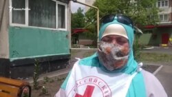 Владикавказ: волонтеры Красного Креста развозят продукты