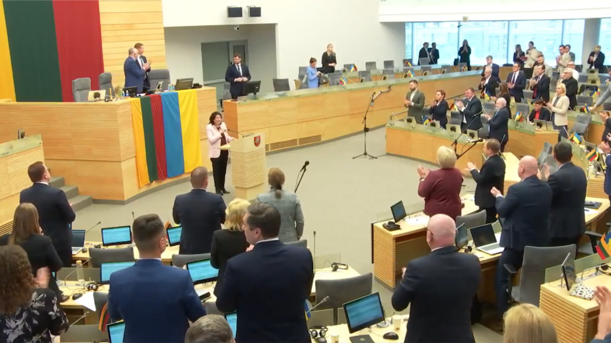 "ეს ტესტია თავად ევროპისთვის" - ზურაბიშვილი სიტყვით გამოვიდა ლიეტუვის პარლამენტში