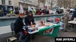 Skup podrške studentima organizovan je 24. januara na Trgu Nikole Pašića u blizini Skupštine Srbije. 