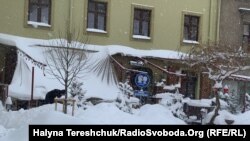 Туристичний Львів завалило снігом, 12 лютого 2021 року