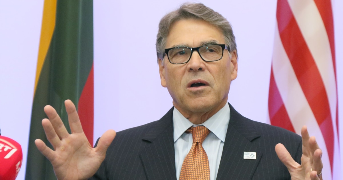 Trump Names Deputy Energy Secretary To Replace Perry